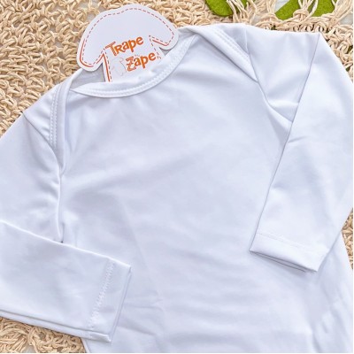 Body Térmico Manga Longa - Branco